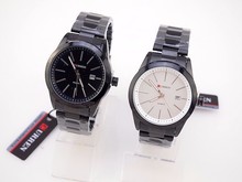 Reloj mujer marca de lujo casual Reloj moda correa de acero inoxidable de pulsera resistente al agua Reloj hombres cuarzo business watch