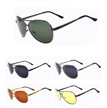 Sunglasses Men Polarized Metal Frame Drivers Mirror AVIATOR Eyewear Fashion  Goggle UV Protection Sun glasses