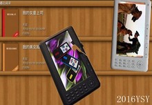 50 pieces 7″ Ebook Reader TTS 8GB 480*800 Pixels +2400Mah Battery 720P Mp4 player digital photo frame