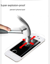 Ultra Thin HD Clear 9H Premium Explosion-proof Tempered Glass Screen Protector Film for iPhone 4 4S