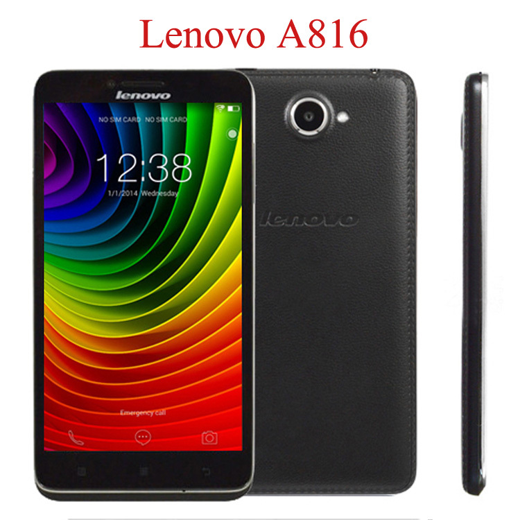 ZK3 Original Lenovo A816 5 5inch Qualcomm Quad Core 1 2GHz 4G LTE Mobile Phones Android