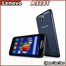 Original Lenovo A328T 4.5” Android 4.4 Smartphone MTK6582 Quad Core 1.3GHz ROM 4GB Support Bluetooth WiFi Dual SIM GSM