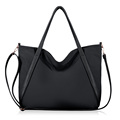 Large Capacity Fashion Nylon Shoulder Bag Solid Color Trendy Casual Large Women Crossbody Bag Ladies Simple