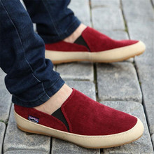 2016 Fashion Men Casual Shoes Summer Spring England Styles Canvas Shoes Loafer Flats Slip On Shoes Breathable Shoes Man X380