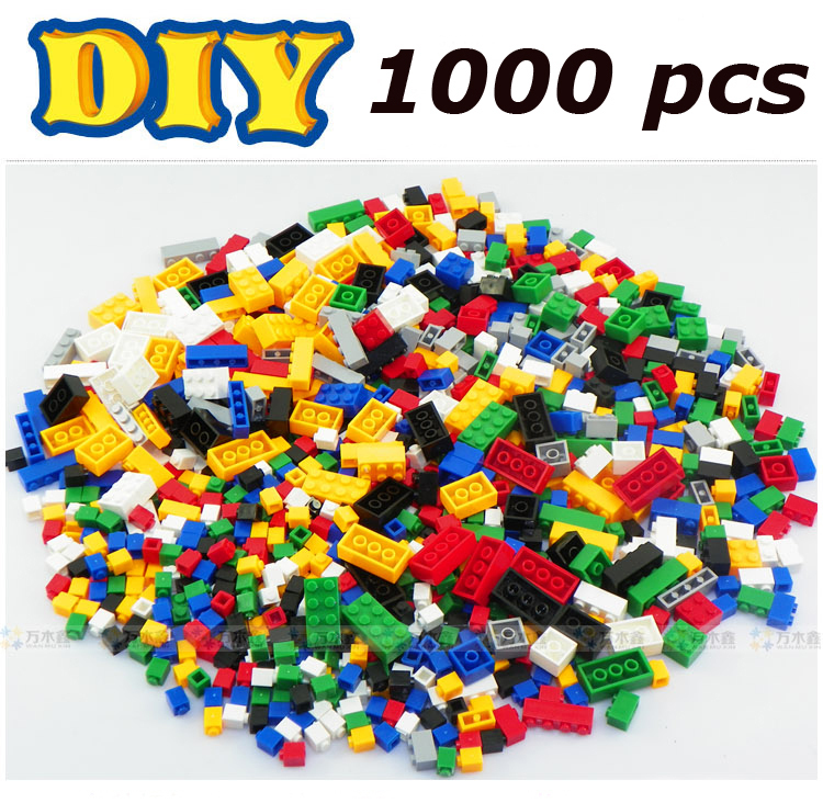 Фотография Hot Toy for Kid Woma Building Blocks DIY Construction Sets 1000 pcs of Bricks Assembling Blocks DIY Kids Toys Christmas Gifts