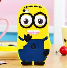 Best Selling Huawei Y560 Case 3D Despicable Me Yellow Minion Cute Cartoon Rubber Material Dustproof Free