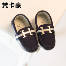 J G Chen 2015 New Autumn boy children shoes single PU leather shoes boys moccasin loafers