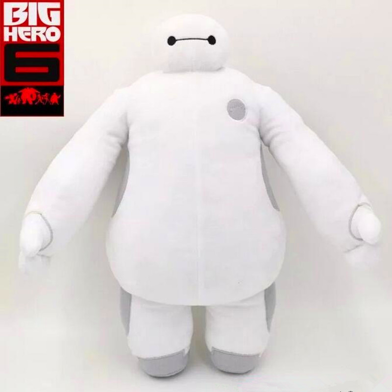 1Pcs Fashion Cute Baymax Pillow Big Hero 6 Marshmallow Balloon Man Snowman Baymax Stuffed Plush ...