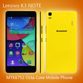 Оригинал Lenovo K30w K3 примечание K50-T5 4 г LTE мобильный телефон 5.5 " FHD 2 ГБ + 16 ГБ андроид 5.0 MTK6752 Octa ядро две сим-карты 13.0MP 3000 мАч