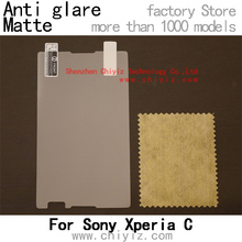 1x Matte Anti-glare LCD Screen Protector Guard Cover Film Shield For Sony Xperia C HSPA+ C2305 S39h