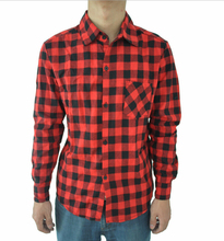 2016 New Men Plaid Long Sleeve Shirt Slim Fit Shirts for Men M-XXL High Quality Shirt Multicolor