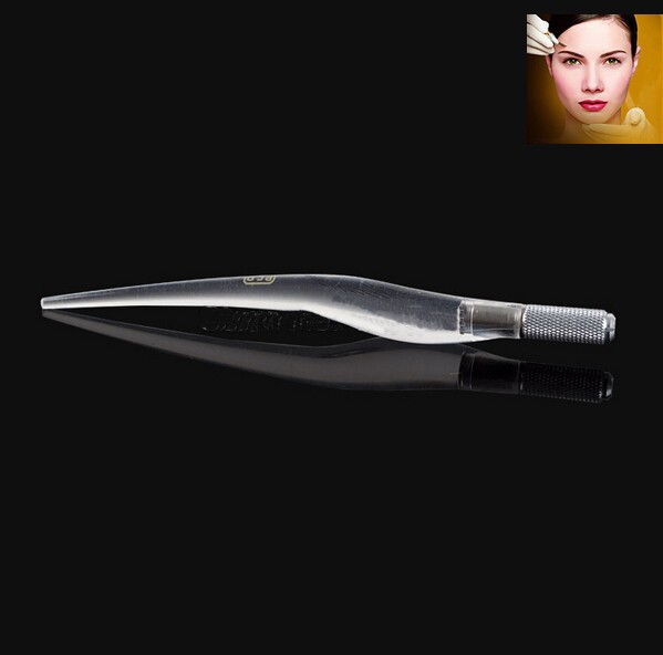 Free-Shipping-2pcs-lot-L14-White-Professional-Manual-Tattoo-Permanent-Makeup-Eyebrow-Pen-with-Unique-Appearance-Design-1