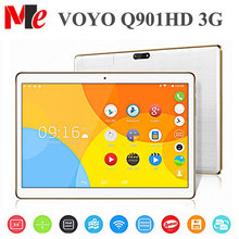 VOYO Q901HD 3G Tablet PC Quad Core Android Tablet Phone 9.6 Inch IPS 1280×800 MTK6582 1GB 8GB Dual SIM Card Wifi GPS 3G Phablet