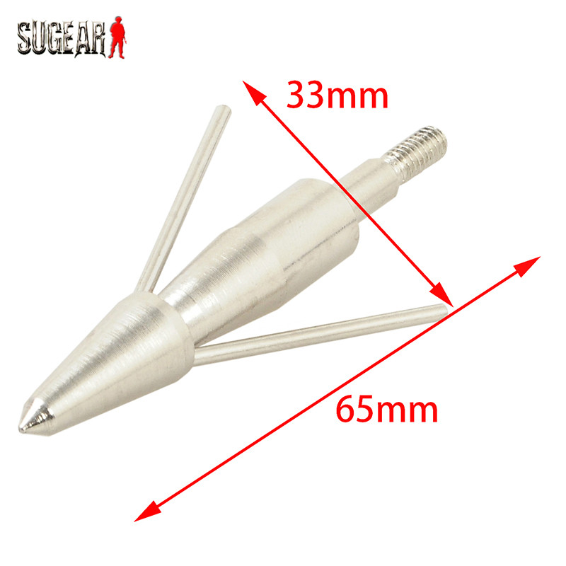 3pcs lot China Classical Bow Fishing Arrow Tips Broadhead 2 Blades for Outdoor Archery Shooting Sport