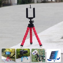 Car Phone Holder Flexible Octopus Tripod Bracket Stand Mount Monopod Styling Accessories For Sony Mobile Phone Samsung Camera