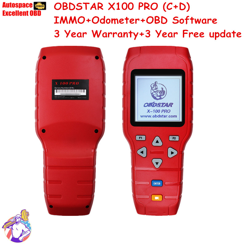    2016  OBDSTAR X100    C + D       X100 Pro