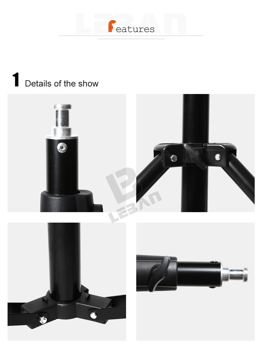 Description Picture 5 of itemGodox 280cm Photography Light Stands for Relfectors, Softboxes, Lights, Umbrellas, Backgrounds