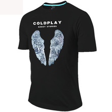 Coldplay CL01-Summer Lovers T Shirts Short Sleeve Round Neck Hip Hop Man Rock Band Fashion Male Tee casual clothing plus:XS-4XL