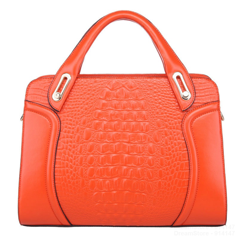 2016 High Quality Genuine Leather Women Messenger Bags Women Leather Handbags Desigual Casual Orange Shoulder Bag Bolsa Feminina