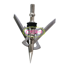 3pcs lot Silver Archery Arrow Heads Broadheads Outdoor Hunting Fishing Arrow Head Bows and Arrows Set