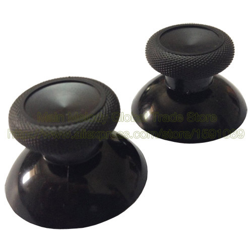 Free Shipping 50pcs/lot Replacement Analog Joystick Cover 3D Thumbstick Cap for Xbox One Xboxone Controller Black