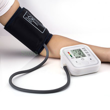 2015 Hot Sale Digital Automatic Upper Arm Blood Pressure Monitor With Adaptor Health Monitors Sphygmomanometer Meter