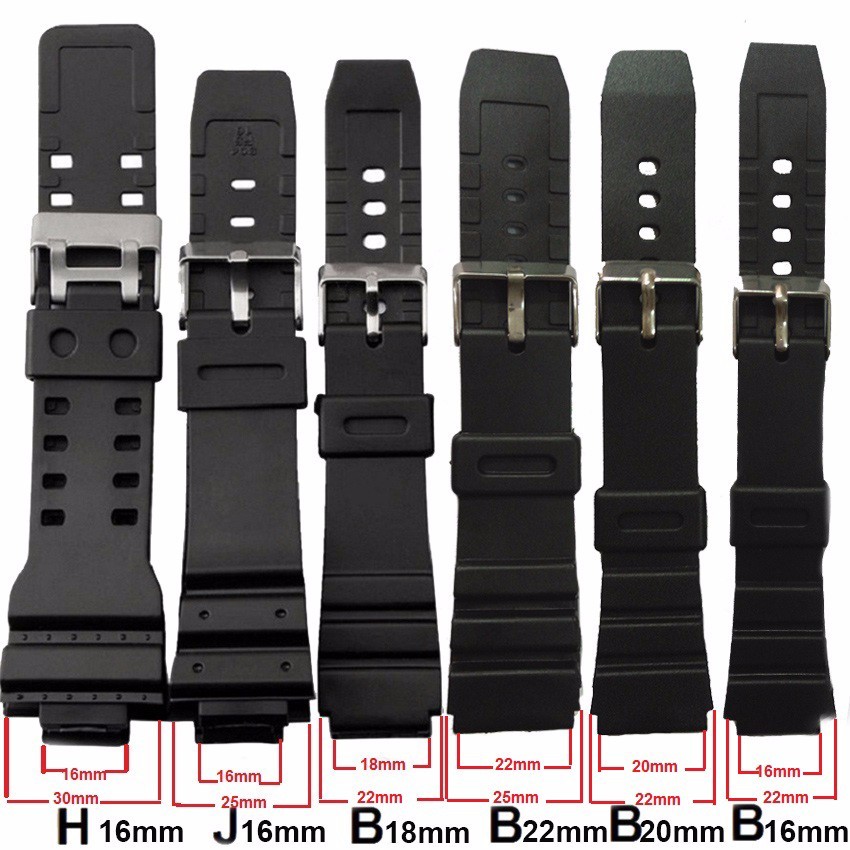 rubber band watch strap
