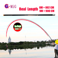MiG Real Open Length 8m 9m Long Segment Carbon Fiber Hand Pole 8m 9m 10m 11m