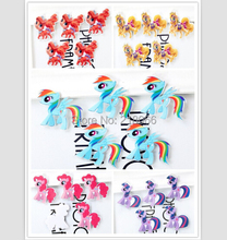 10Pcs Big Size 55*48mm Horse Burberry Acrylic Resin Flatback DIY Phone Decoration