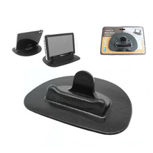 Universal phone cradle The new GPS navigation silica gel seat Car navigation holder console Flat seat phone Silicone sucker