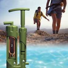 AOTU New High Quality Portable Plastic 0 1 Micro Soldier Water Filter Purifier Cleaner Outdoor Hiking
