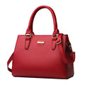 Soft Cosy PU Women Occident Style Letter Print Handbag Luxury Designer Large Bag Fashion Simple Ladies