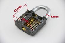 Locksmith tools supplies Plum licensing practice cutaway padlock lock locksmith lock unlock technology