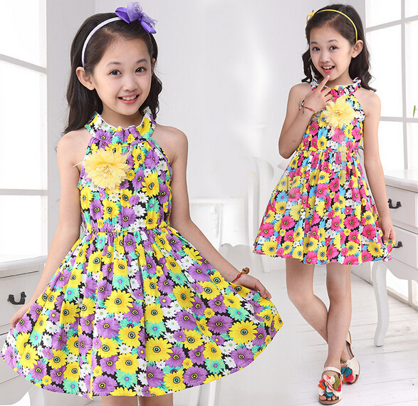vestidos para niña de 5 años verano