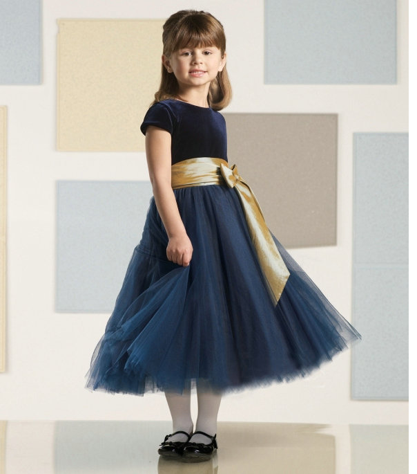 Pageant velvet dresses for toddlers