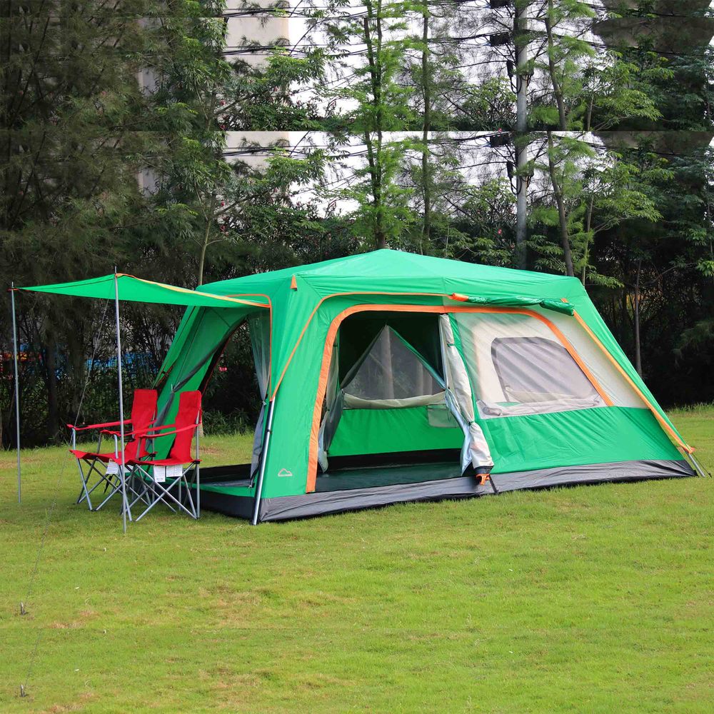 2016 Challenger 4 6 8 person 1 bedroom 1 living room automatic hiking party beach fishing outdoor camping tent,party tent