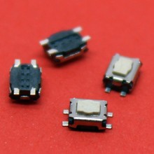 Mini White SMD 4 feet Switch Plum button touch switch Digital Camera Mobile Phone Tablet Reset switch / Torx touch button