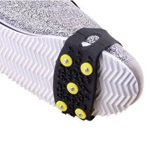 Freeshipping elastic magic spike shoes anti slip Ice Gripper with crampon walk on ice snow for mountaineering climbing in winter