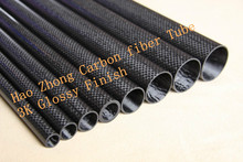 2 pcs 16MM OD x 14MM ID x 1000MM (1m) 100% Roll 3k Carbon Fiber tube /Tubing /shaft, wing tube Quadcopter arm Hexrcopter 16*14