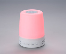 The new LED colorful gradient night light lamp automatically adjustable bluetooth stereo speakers