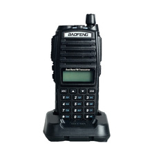 BaoFeng UV 82 Portable Radio 5W 10KM Walkie Talkie amateur radio Double PTT Pofung handie talkie
