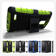 For LG G3S Cover Silicone Armor Hybird Hard Plastic Shell Holder Stand Cases For LG G3S Case G3 Mini G3 Beat D724 G3 S Coque !
