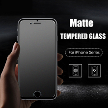 No Fingerprint Premium Matte Tempered Glass Screen Protector For iPhone 4 4S 5 SE 5S 5C 6 6S Plus Frosted Glass Protective Film
