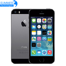 Original Unlocked Apple iPhone 5S Cell Phones iOS 8  A7 4.0″  IPS HD  GPS 8MP 16GB 32GB ROM Used Mobile Phone