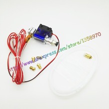 3D Printer J-head Hotend with Fan and Ptfe tube for 1.75mm E3D v6 Bowden Filament Wade Extruder 0.2mm/0.3mm/0.4mm/0.5mm Nozzle