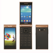 DAXIAN W189 Elder Phone Flip Mobile Phone Dual 3 5inch Screens Android 4 2 MTK6572 Dual