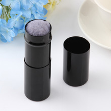 2015 Hot Fashion Pro Retractable Makeup Blush Brush Powder Cosmetic Adjustable Face Power Brush Kabuki Brush