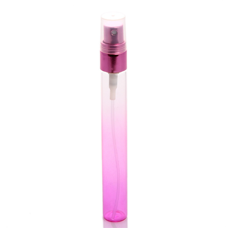 Wholesale 600pcs 10 ML Mix Color Mini Small Empty Glass Perfume Bottle Glass Sample Bottle With Plastic Cap Spray Free Shipping