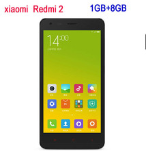 2015 New xiaomi smart phone Original hongmi 2 mi2 Redmi 2 MIUI 6 MSM8916 Quad Core 4.7inch 1GB RAM 8GB ROM Mobile Phone 4G PHONE