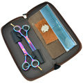 5 5Inch MeiSha Hairdressing Hair Scissors JP440C Barbers Cutting Scissors Thinning Scissors Kit for Salon or